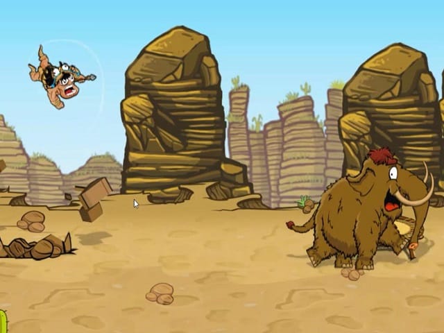 CAVEMAN HUNT gioco online | Giochi POMU